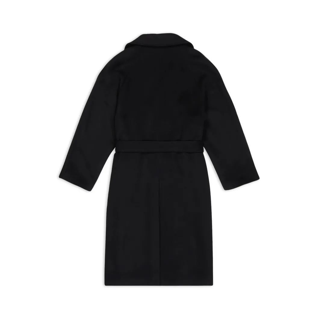 Cappotto A Raglan in Nero