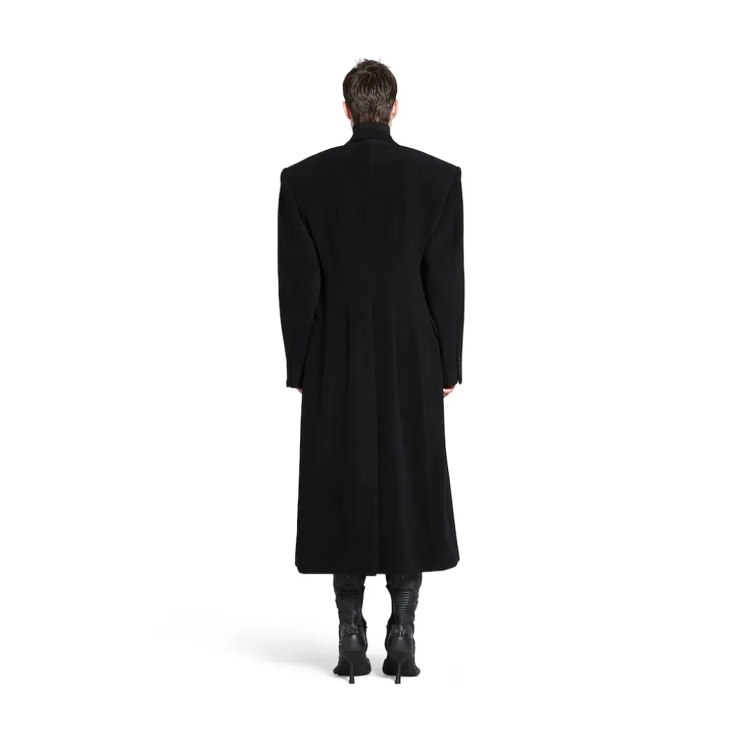 Cappotto Cinched da Donna in Nero