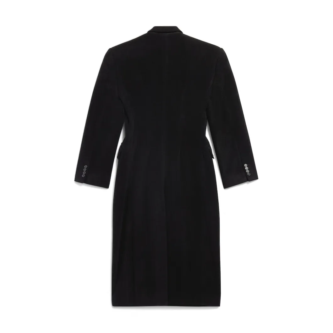 Cappotto Cinched da Donna in Nero