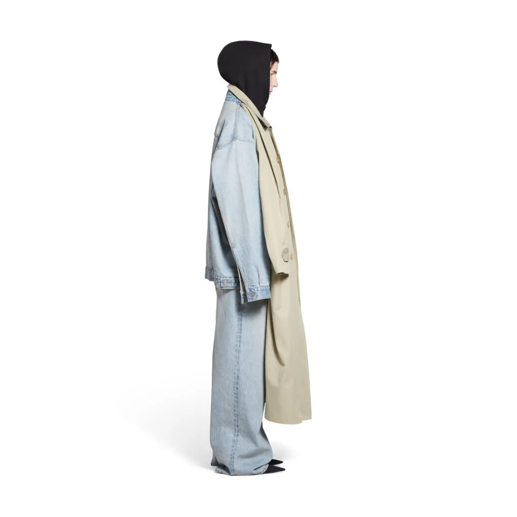 Cappotto Hybrid da Donna in Beige