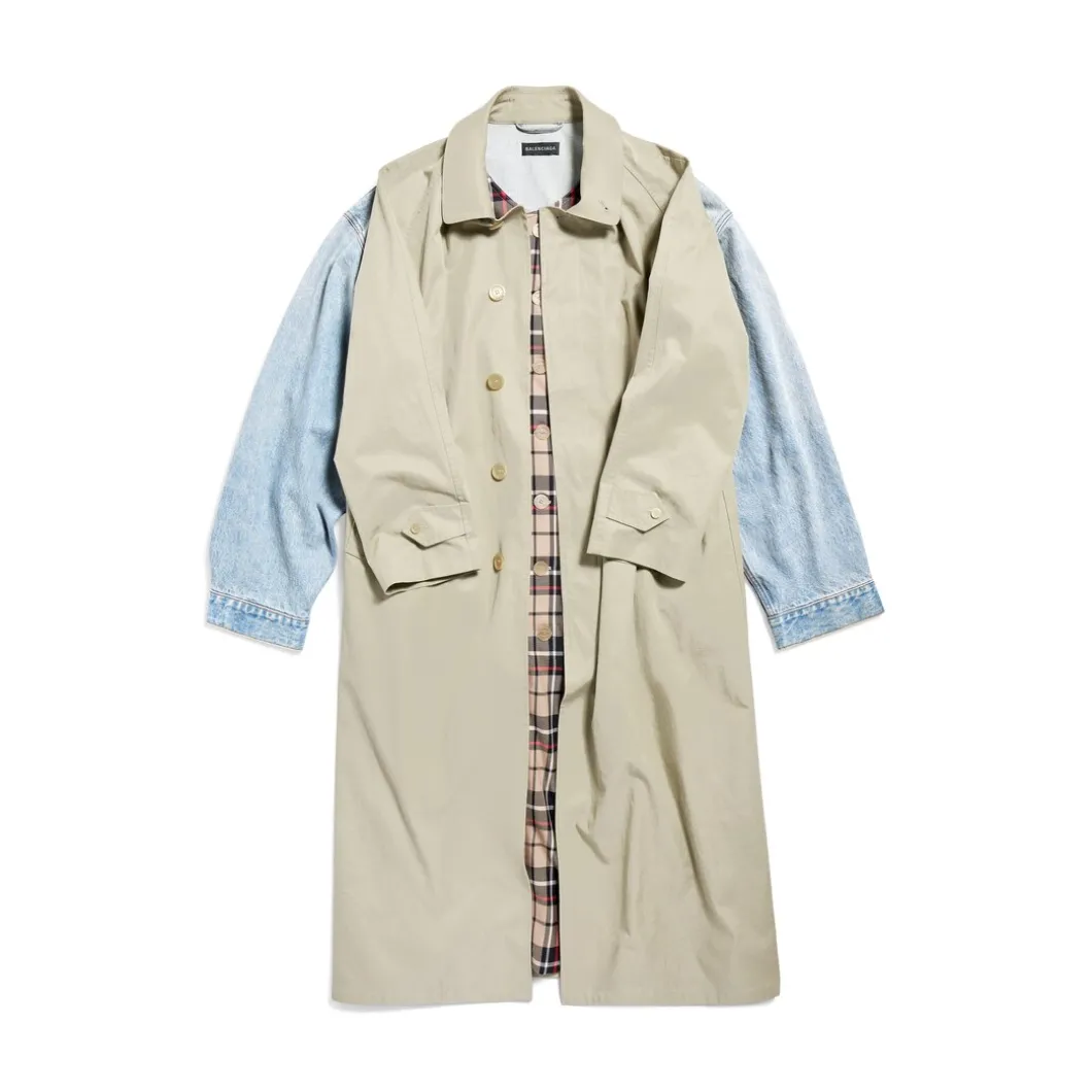 Cappotto Hybrid da Donna in Beige
