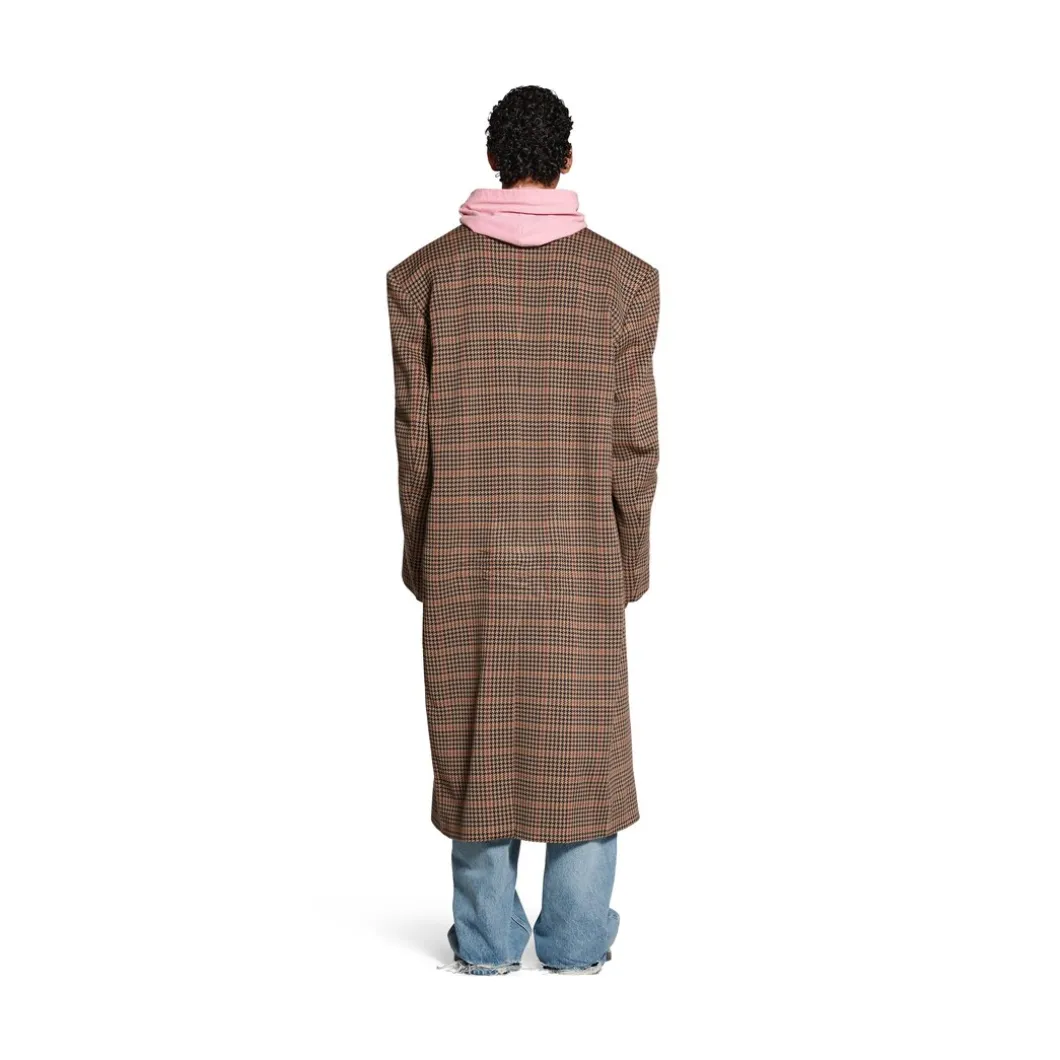 Cappotto In Maglia Tailored in Beige
