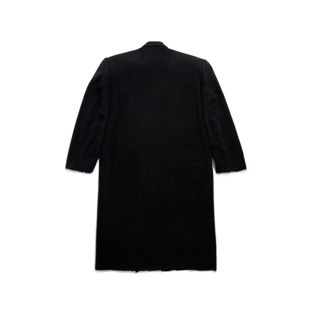 Cappotto Maxi da Uomo in Nero
