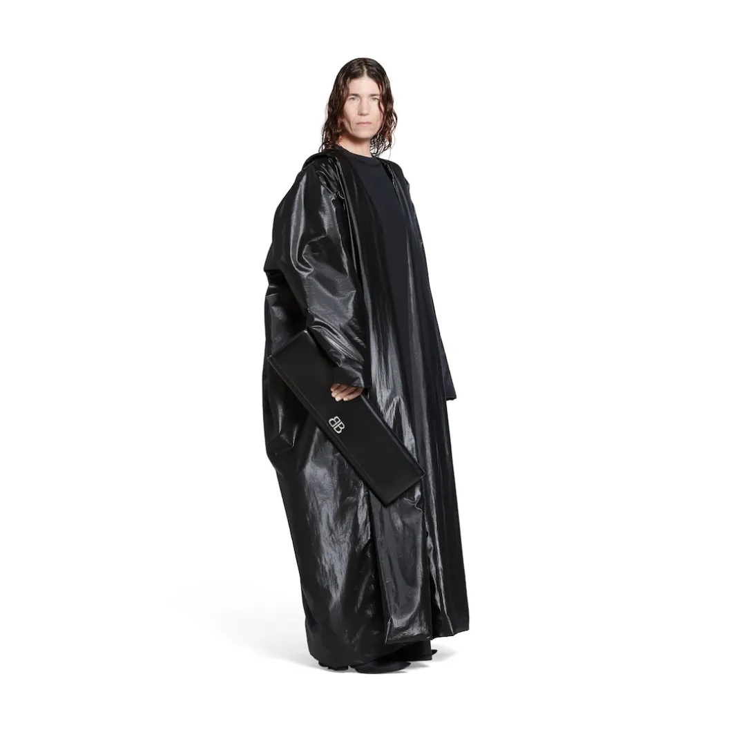Cappotto Swing Cb da Donna in Nero