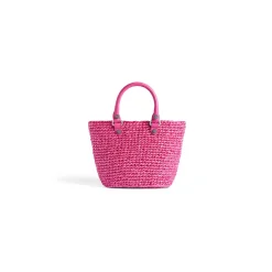 Cesta Le Cagole Piccola da Donna in Rosa