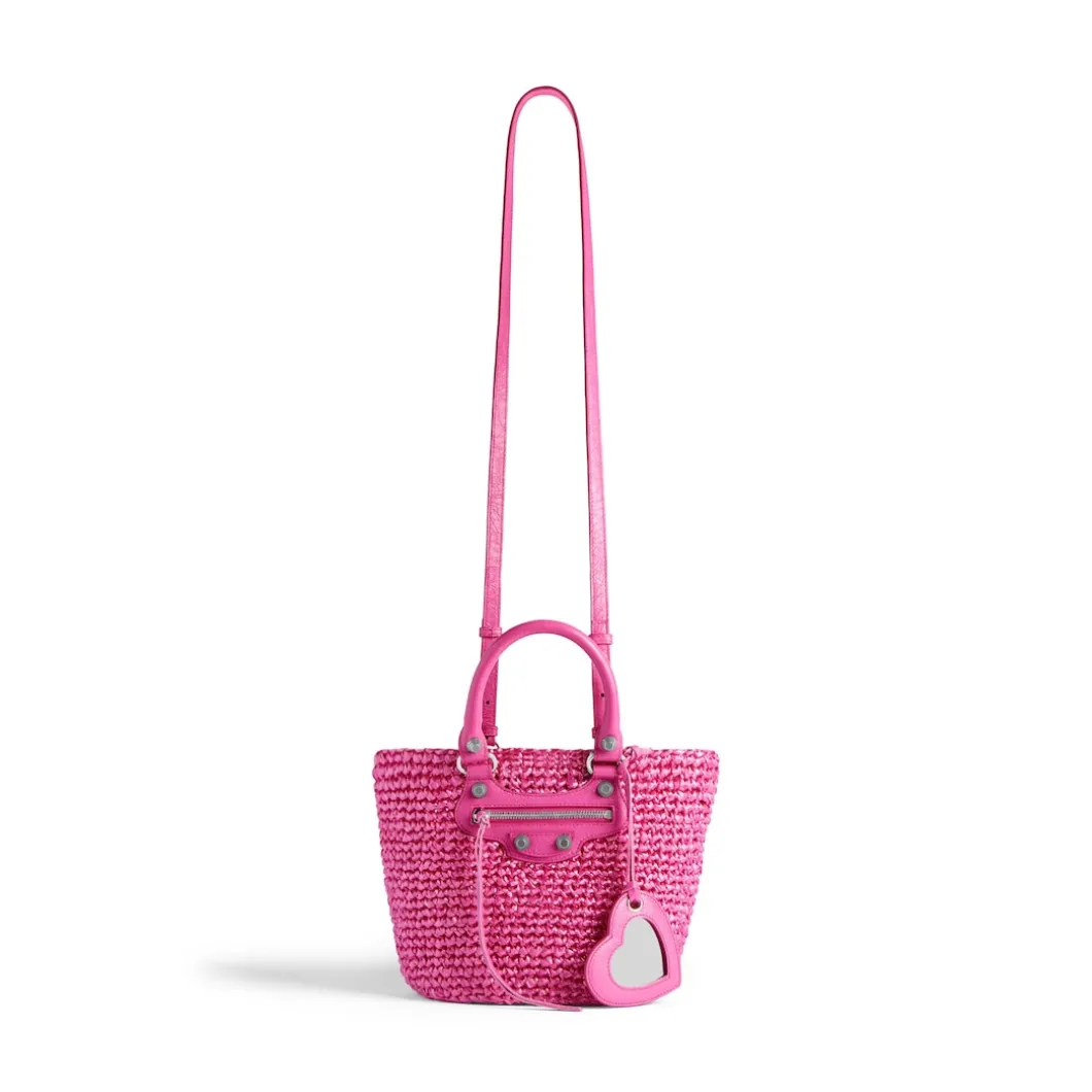 Cesta Le Cagole Piccola da Donna in Rosa
