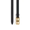 Cintura Bb Hourglass Sottile da Donna in Nero
