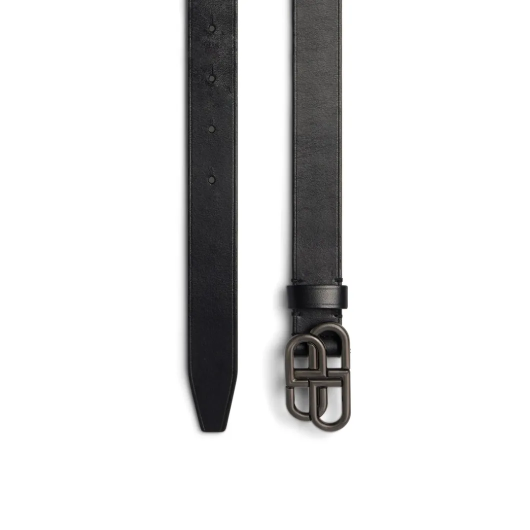 Cintura Bb Thin da Donna in Nero