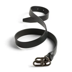 Cintura Bb Thin da Donna in Nero