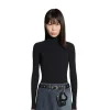 Cintura Le Cagole Con Charm E Strass  da Donna in Nero