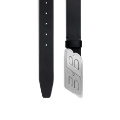Cintura Moto Logo  da Uomo in Nero