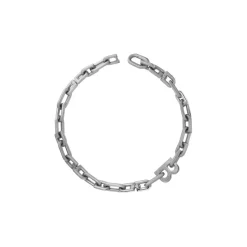 Collana B Chain Sottile in Argento