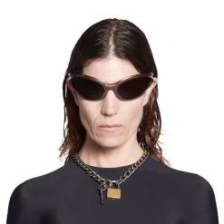 Collana Locker  in Argento Anticato
