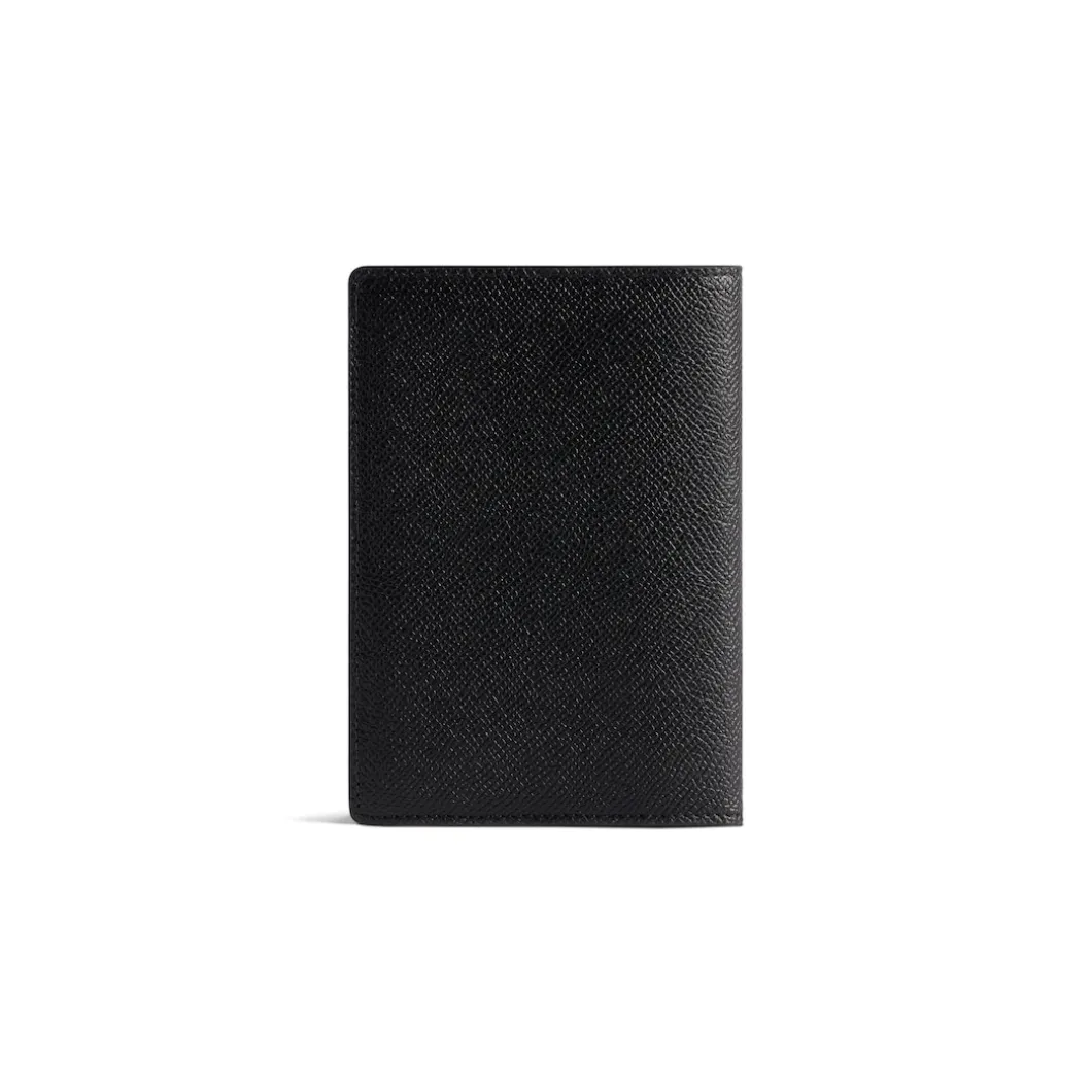Custodia Passport da Uomo in Nero