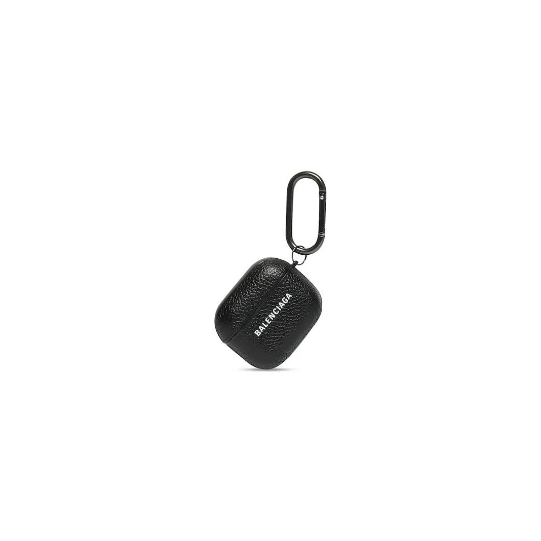 Custodia Rigida Per Earpods Cash da Uomo in Nero