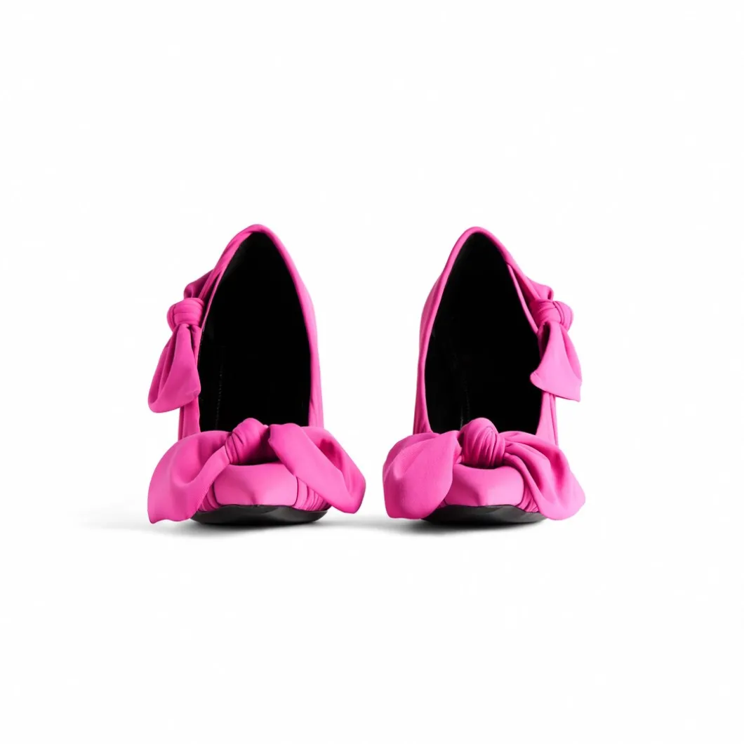 Décolleté Knife Knot 110 Mm da Donna in Rosa Acceso