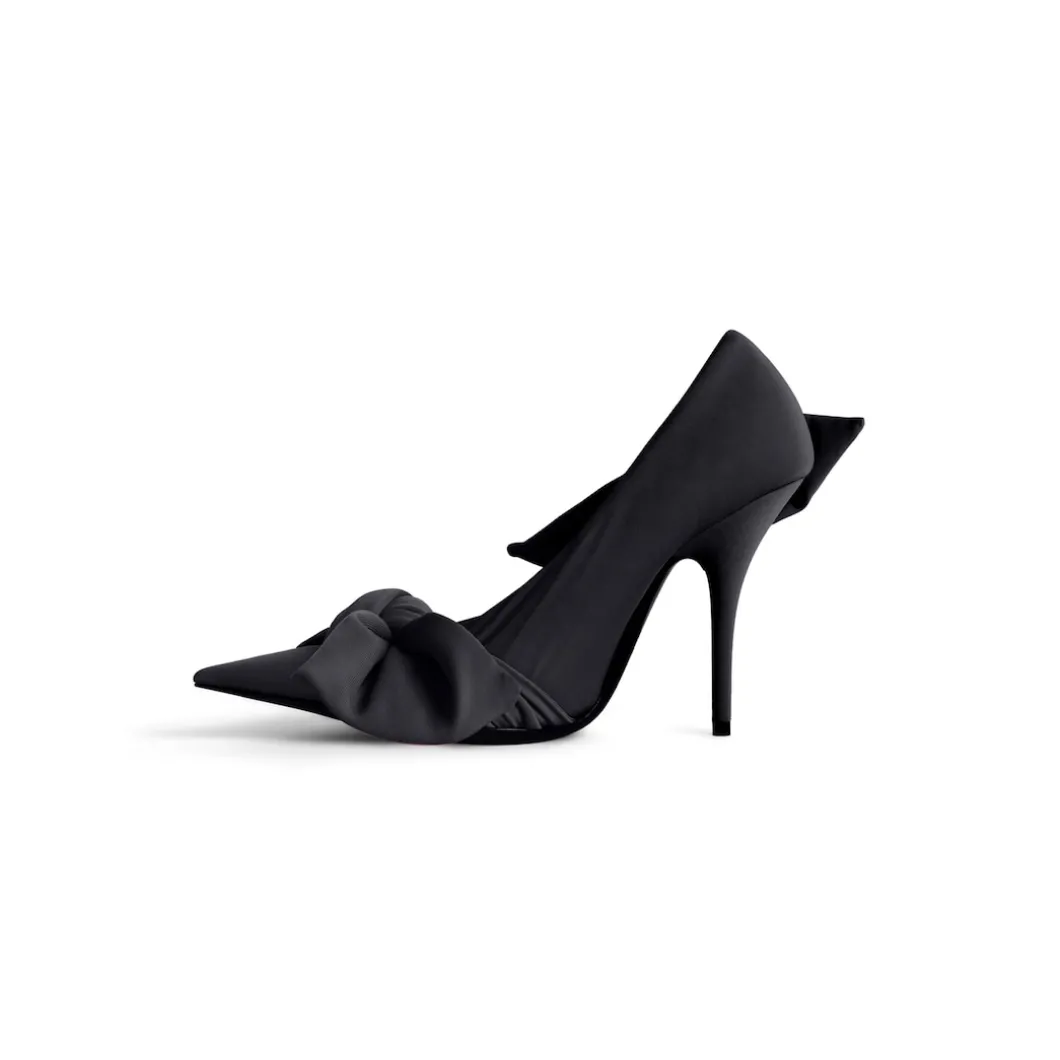 Décolleté Knife Knot 110 Mm da Donna in Nero