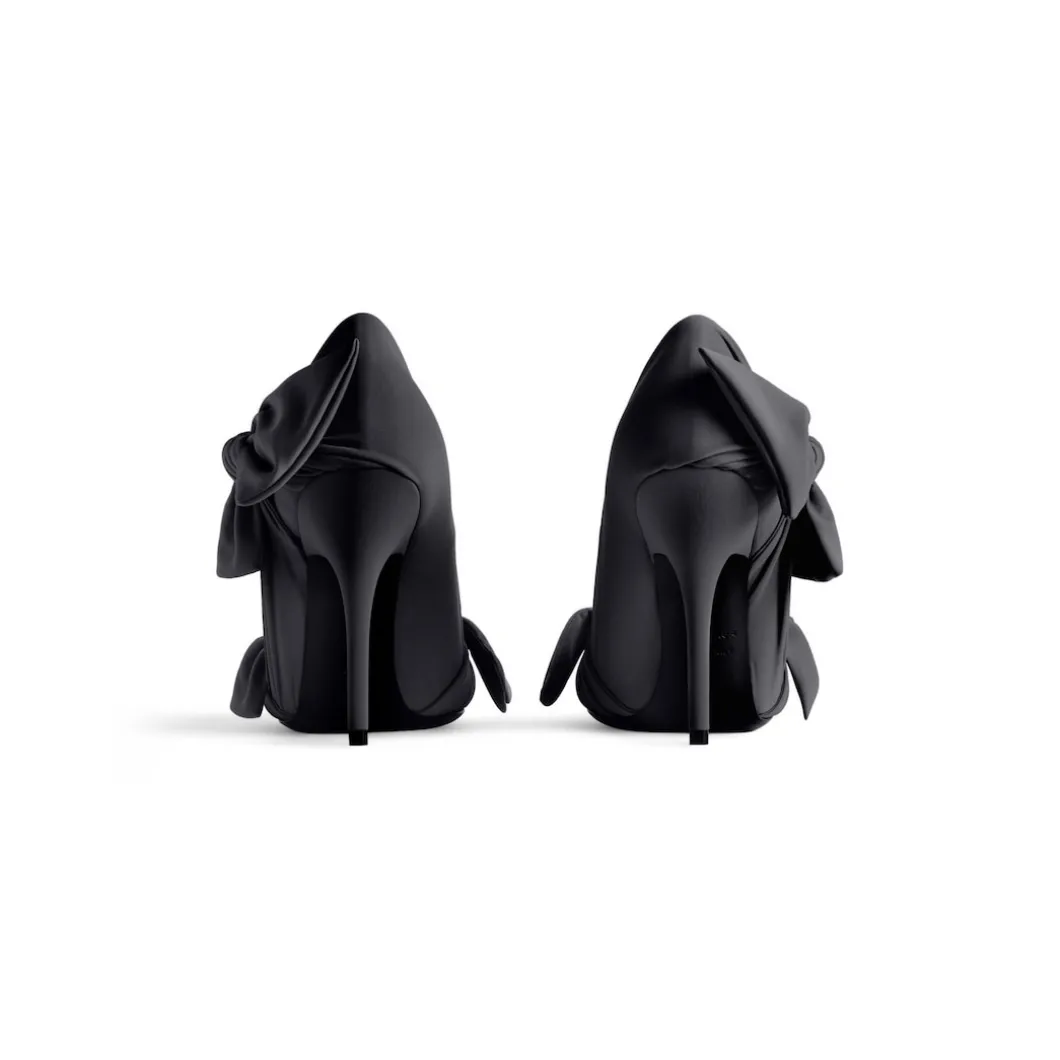Décolleté Knife Knot 110 Mm da Donna in Nero