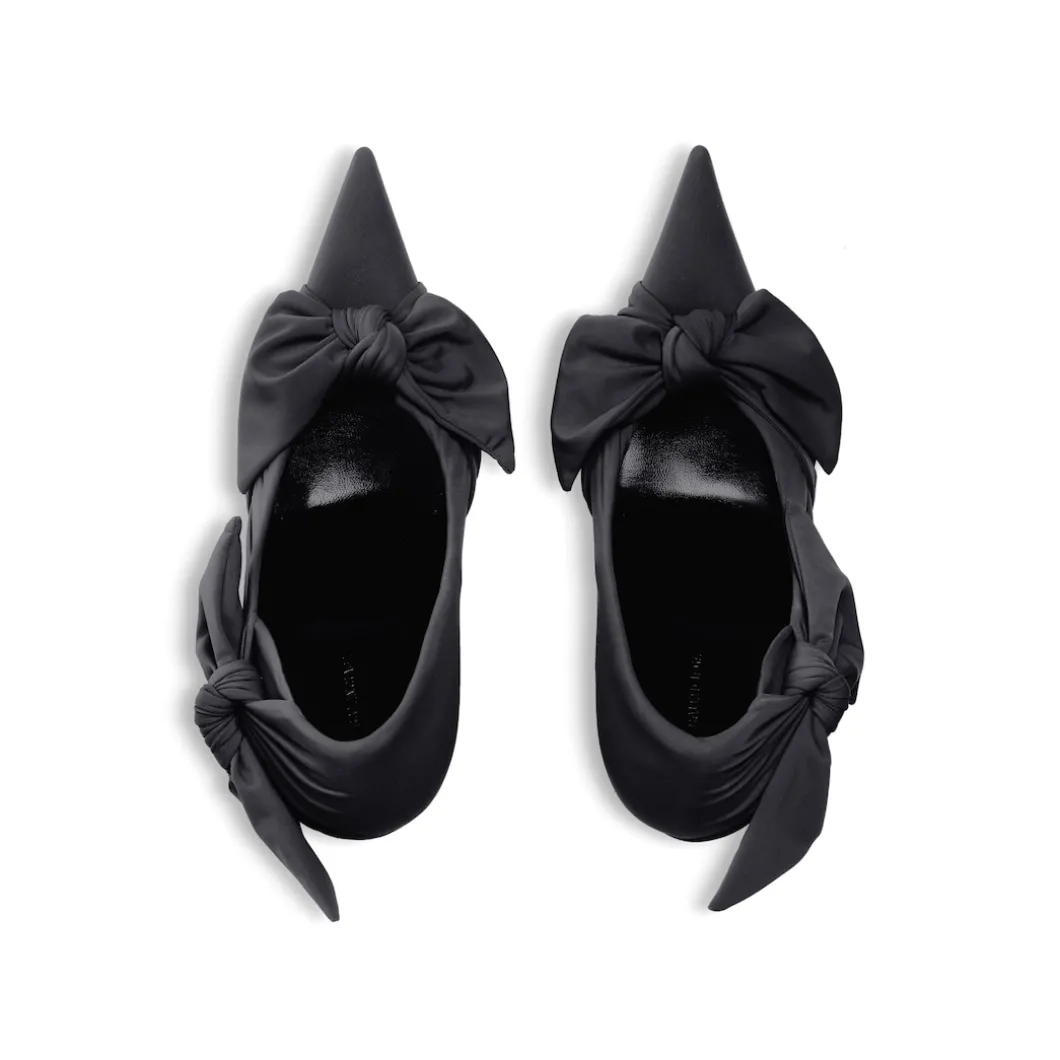 Décolleté Knife Knot 110 Mm da Donna in Nero