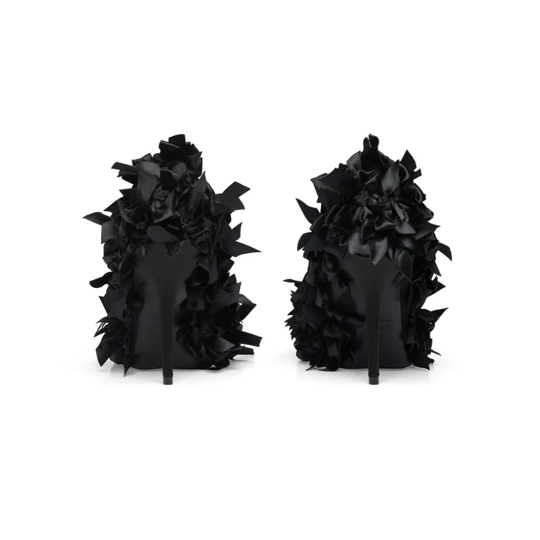 Décolleté Marie-antoinette 110 Mm da Donna in Nero