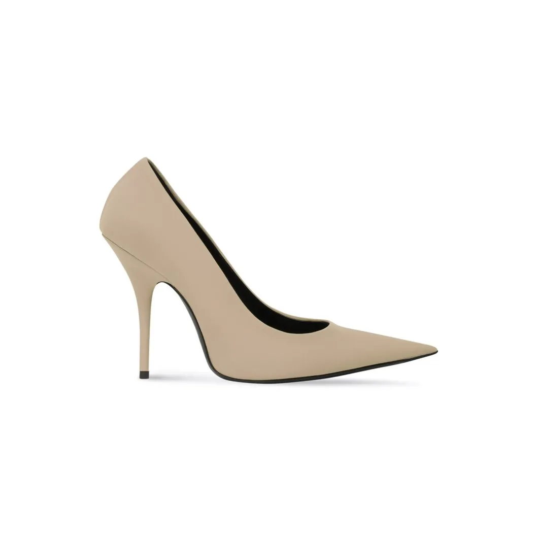 Décolletés Knife 110 Mm da Donna in Beige