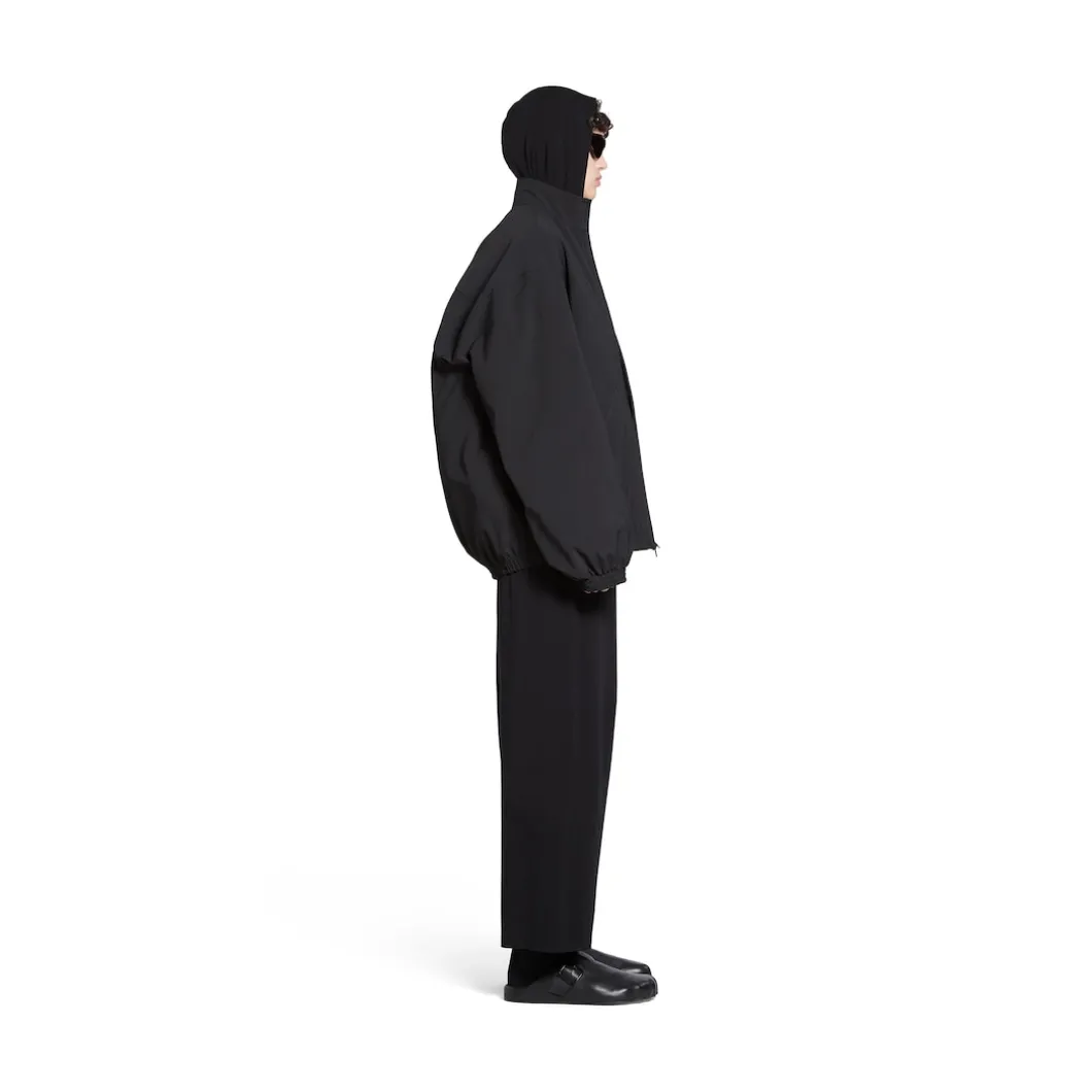 Giacca A Vento Cocoon Kick Unity Sports Icon in Nero