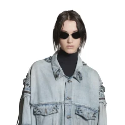 Giacca Cagole Oversize in Blu