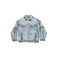 Giacca Cagole Oversize in Blu