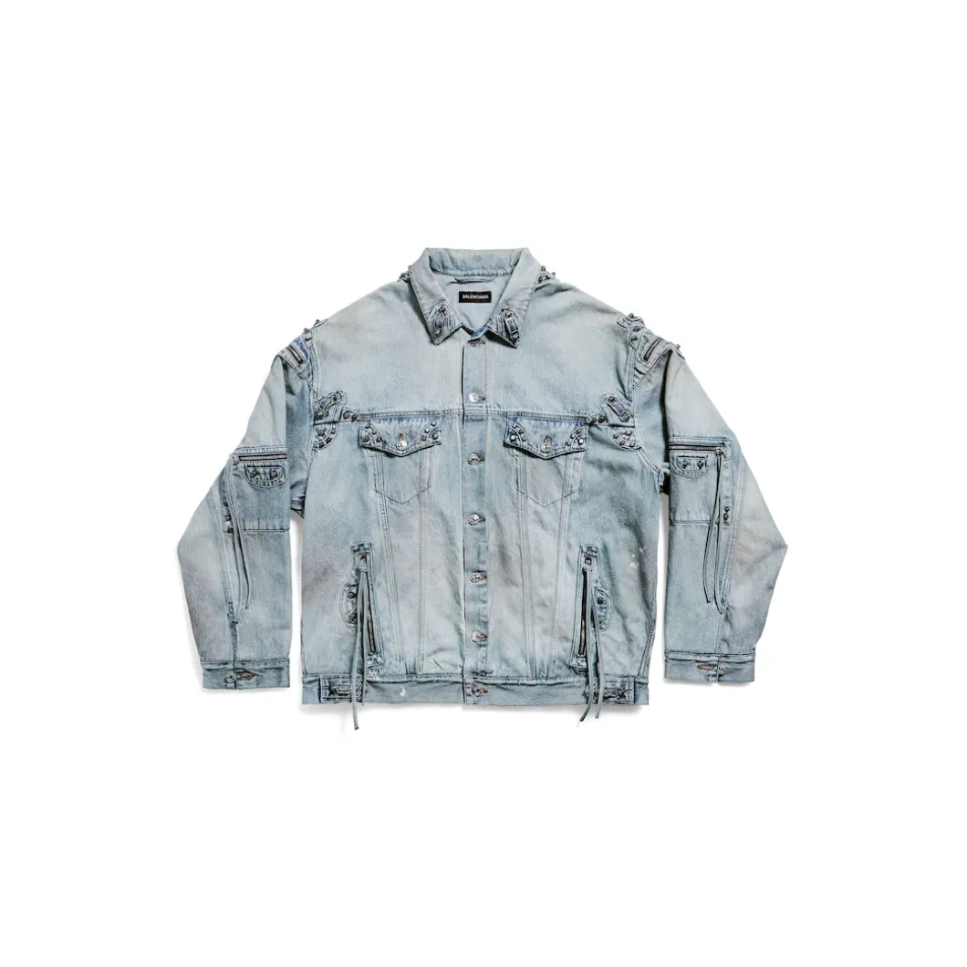 Giacca Cagole Oversize in Blu