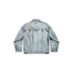 Giacca Cagole Oversize in Blu
