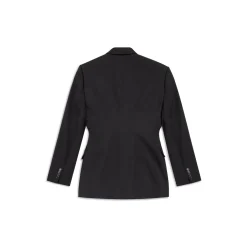 Giacca Cinched da Donna in Nero