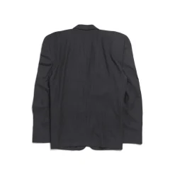 Giacca Cut Away Boxy da Donna in Grigio Scuro