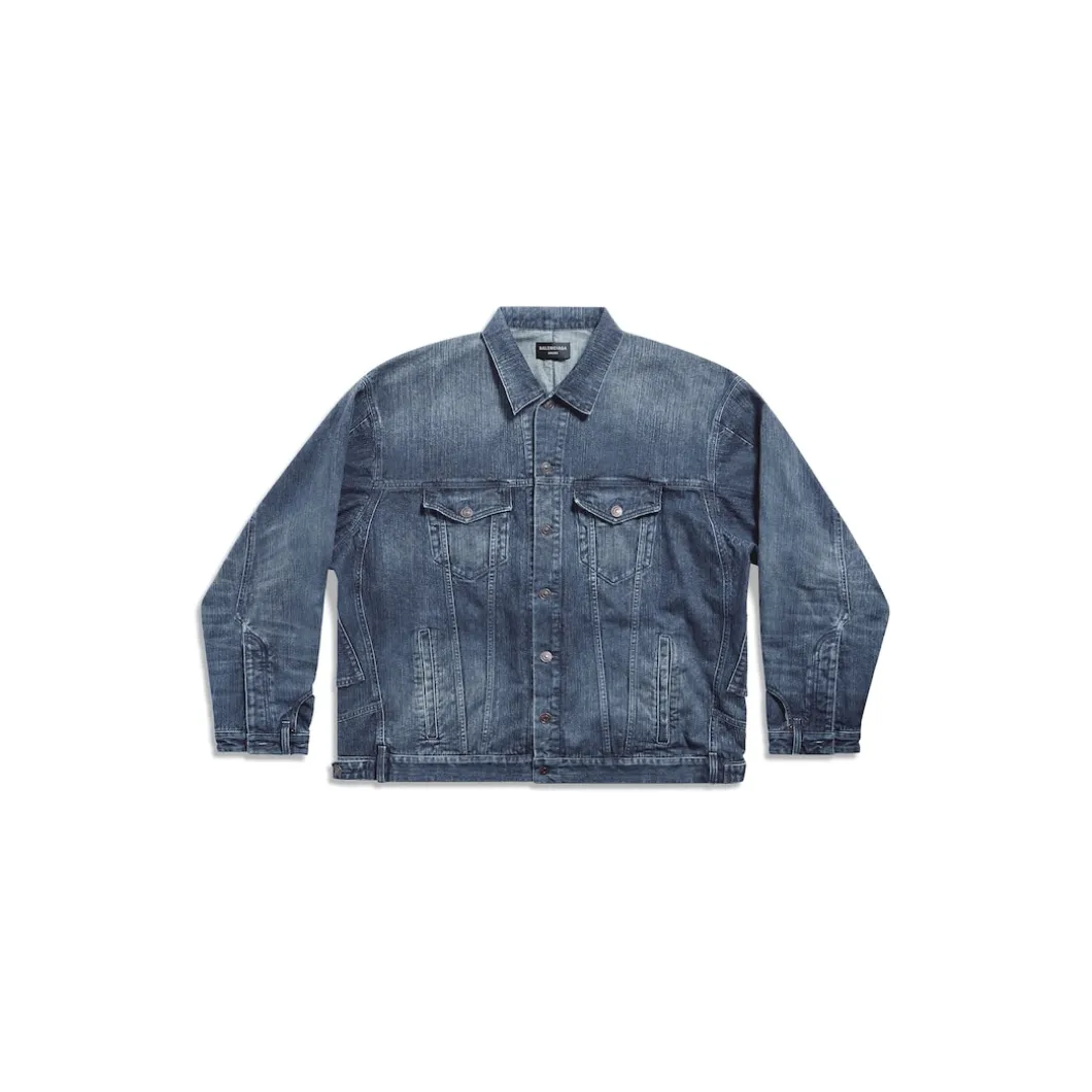 Giacca Deconstructed in Blu Scuro