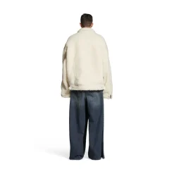Giacca Oversize in Beige Chiaro