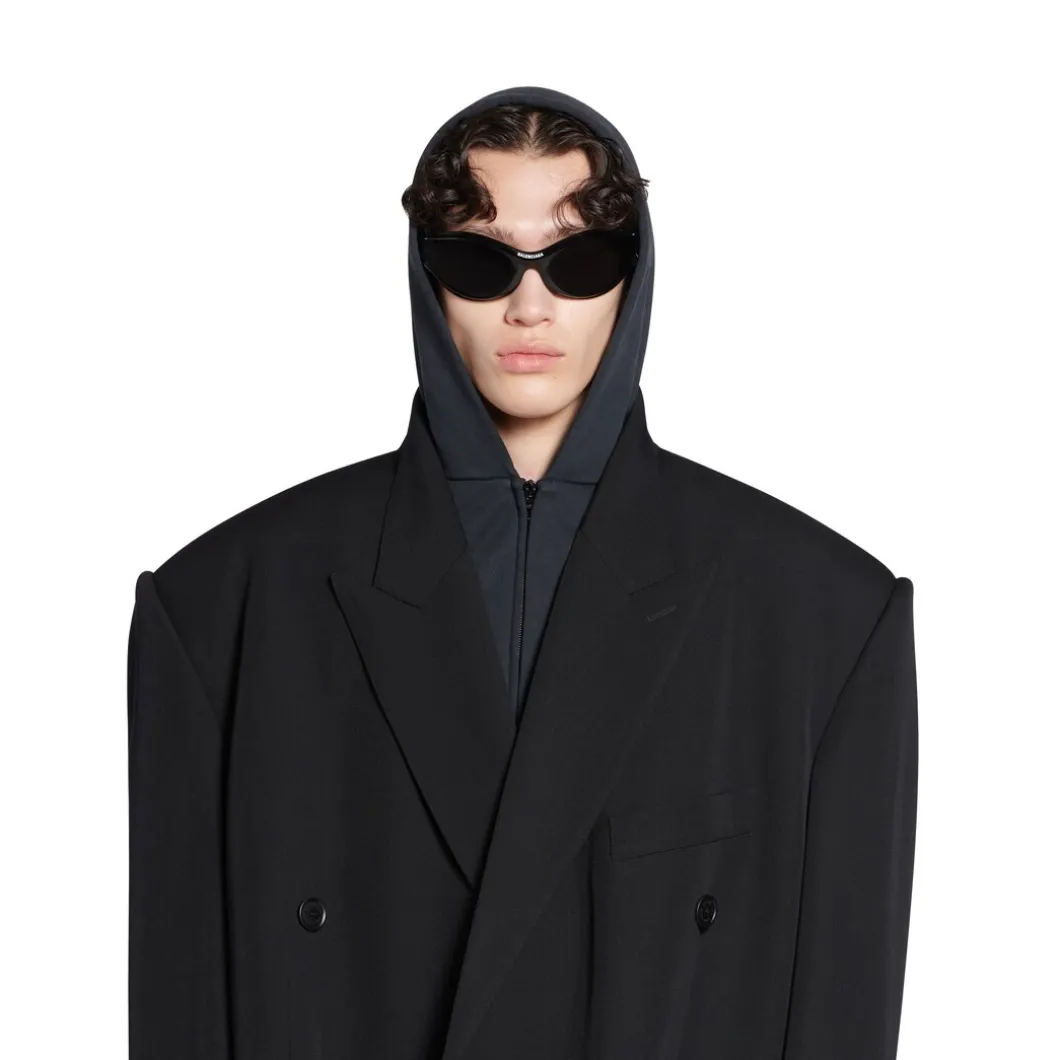 Giacca Oversize in Nero