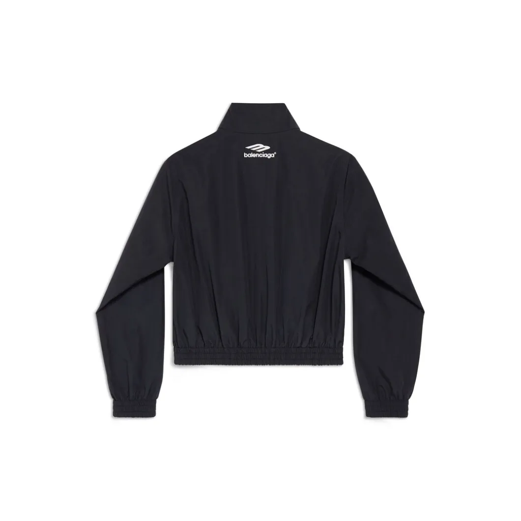 Giacca Tracksuit 3b Sports Icon Aderente in Nero