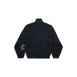 Giacca Tracksuit Outline in Nero