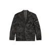 Giacca Washed in Nero