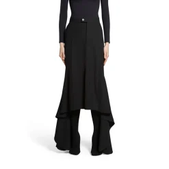 Gonna Deconstructed Godet da Donna in Nero