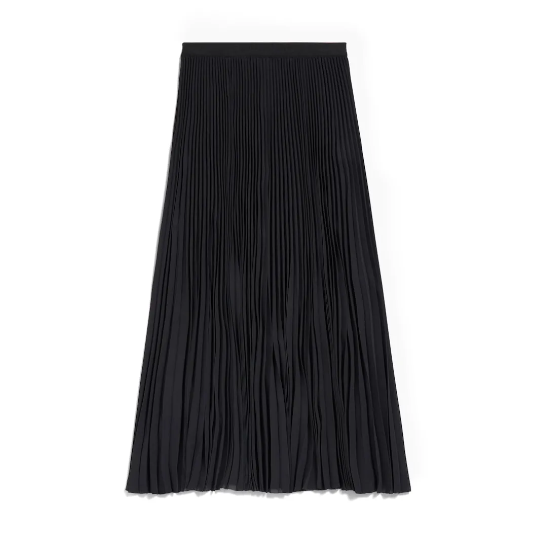 Gonna Elasticizzata da Donna in Nero