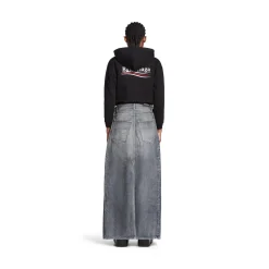 Gonna Pantalone Apron da Donna in Azzurro
