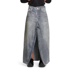 Gonna Pantalone Apron da Donna in Azzurro