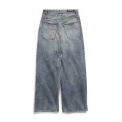 Gonna Pantalone Apron da Donna in Azzurro