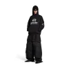Hoodie Ai Generated Medium Fit in Nero/bianco