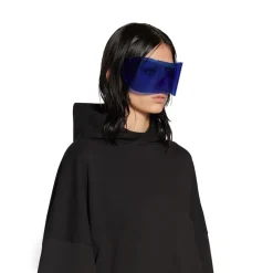 Hoodie Bb Paris Strass Large Fit in Nero Délavé