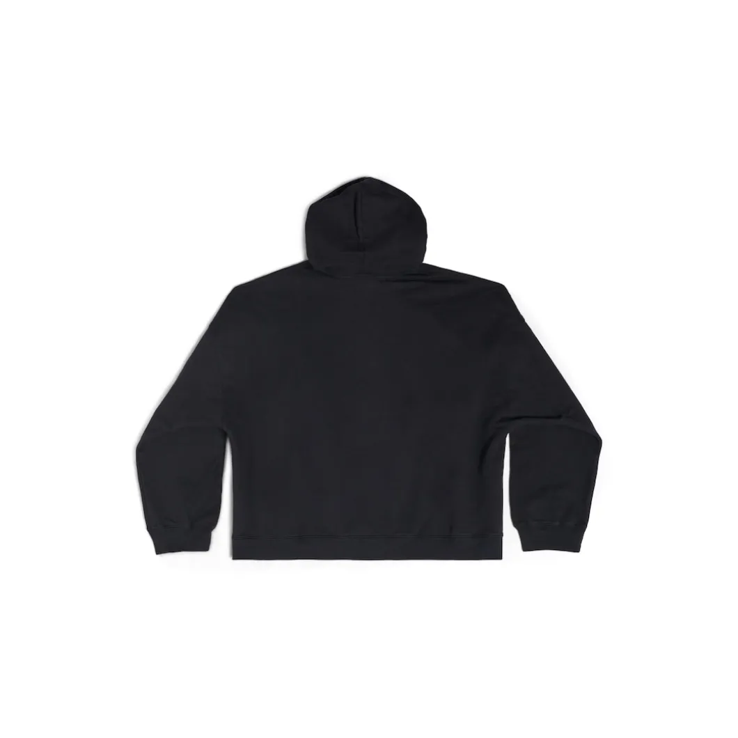 Hoodie Cities Paris Oversize in Nero