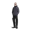 Hoodie Outline Oversize in Nero D&eacute;lav&eacute;