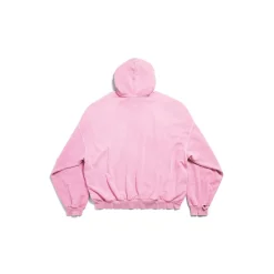 Hoodie Paris Moon Oversize in Rosa Chiaro