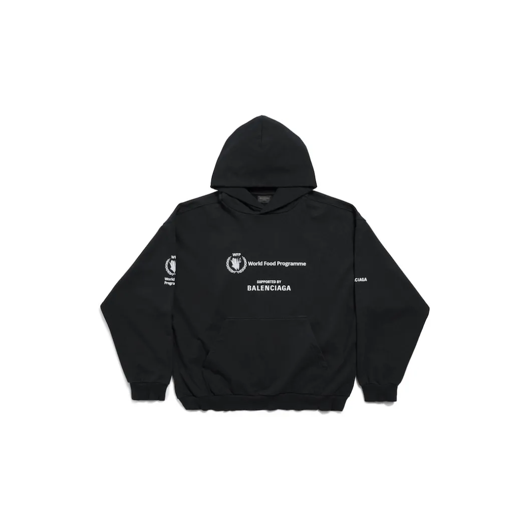 Hoodie Wfp Medium Fit da Uomo in Nero