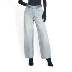 Jeans Ankle Cut da Donna in Azzurro
